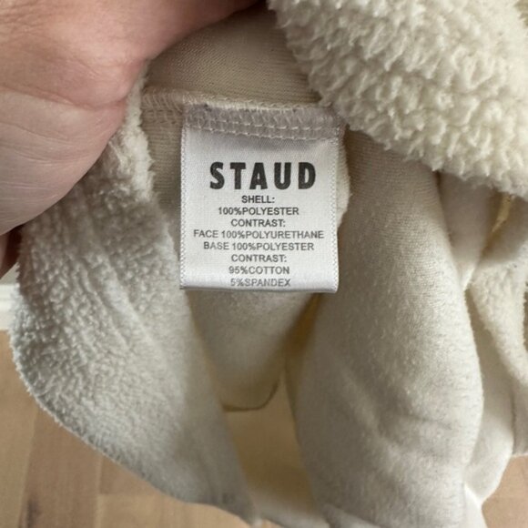 STAUD Timber Fleece Sweatshirt Dress – Medium - Picture 5 of 14